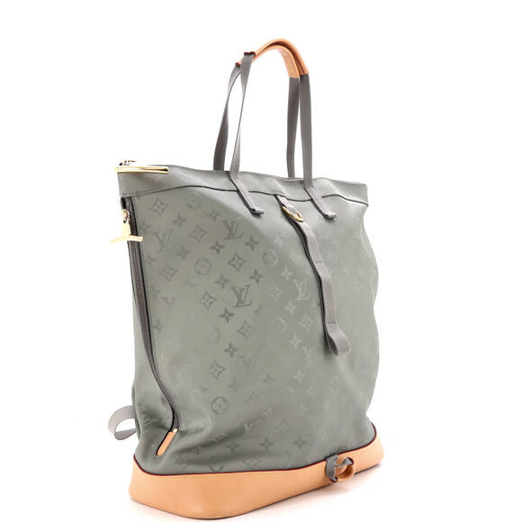 Louis Vuitton Zipped Tote Limited Edition Titanium Monogram Canvas - Picture 2 of 8
